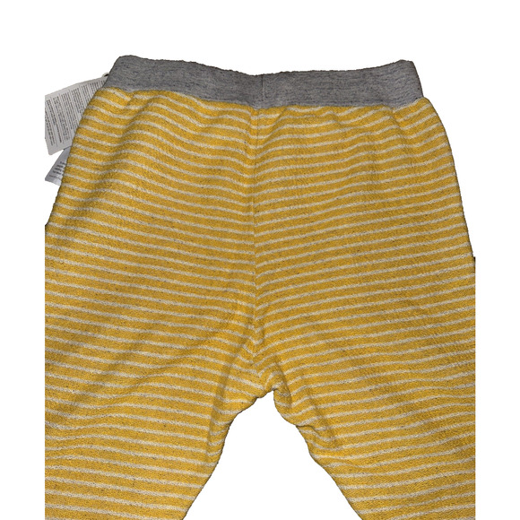 NEW HAPPINESS Jogger Sweat Pants SZ 13-14 Los Angeles NWT Gray Heather/Yellow - Picture 5 of 6